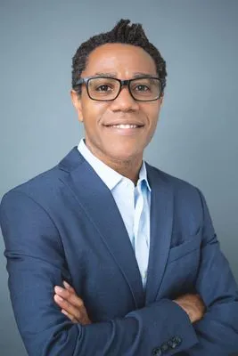 Corporate event headshot booth