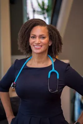 Doctor headshot warm and approachable