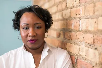 Environmental headshot with indoor natural light