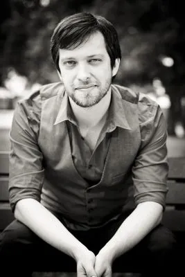 Actor headshot on location with natural lighting